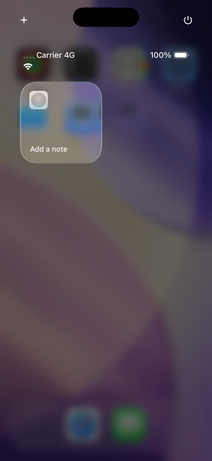 Control Centre: One tap, from anywhere.